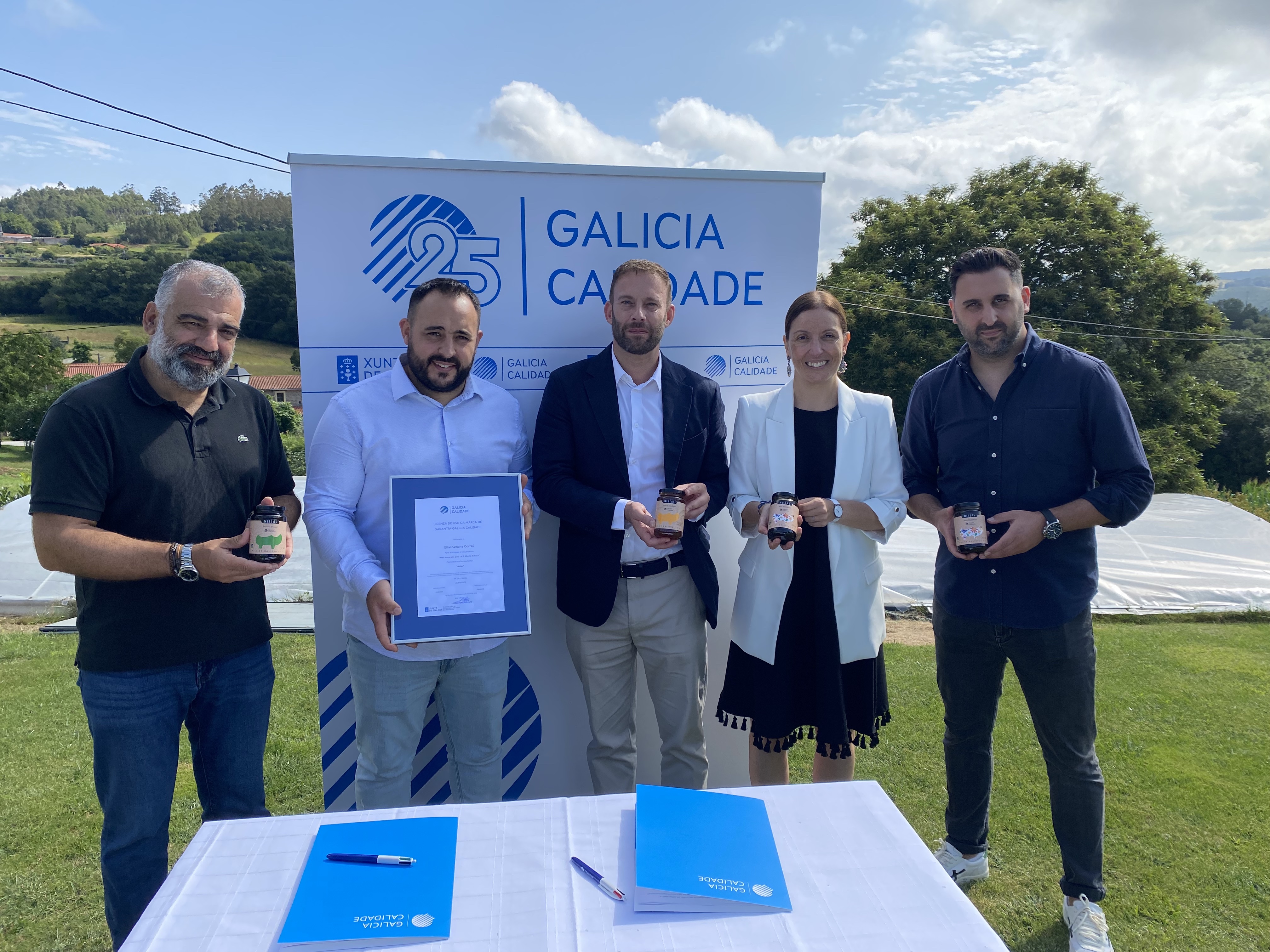 Galicia Calidade certifica os produtos da empresa apícola Melías